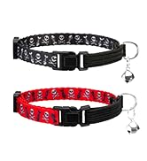 skull cat collar