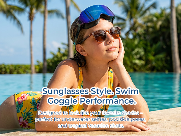 Youth swim goggles boys girls