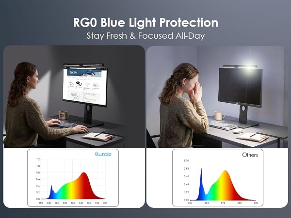 curved monitor light bar