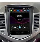 Qiilu Double Din Car Stereo, 9.7in Car Radio Bluetooth Hands-Free Multimedia Player GPS Navigatio...