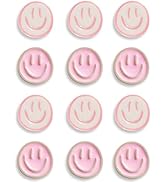 KEYDUACU 12 Pcs Cute Fridge Magnets, Pink Decorative Magnets for Lockers, Office, School and Home...