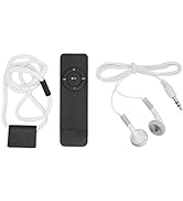 MP3 Player, ABS Mini MP3 Music Player Built in 180mAh Battery, Portable Music Player Support Up t...