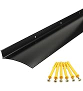 BSFRNF Door Rain Drip Guard and Window Guards, 2.8 Inches Deflector, Drip Edge Diverter - 40 Inch...