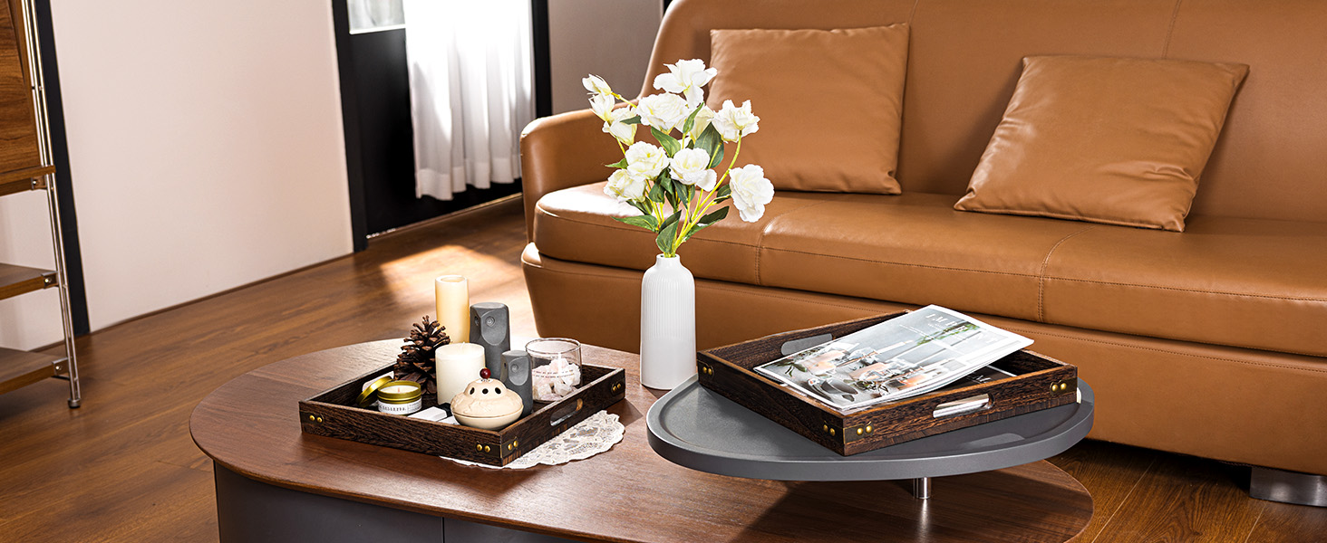 serving tray coffee table decor