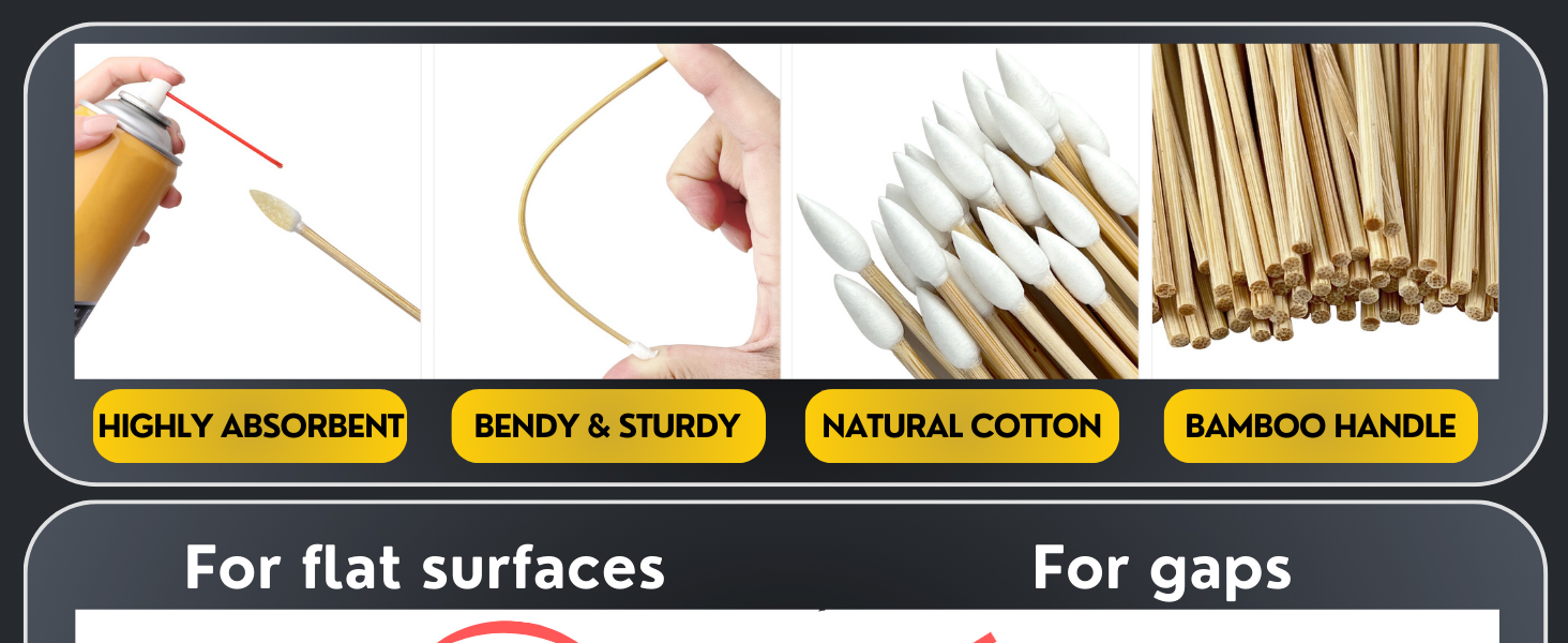 pointed q tips