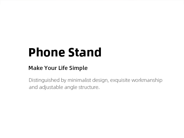 adjustable phone stand