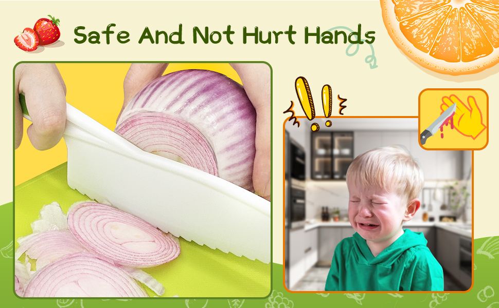 safe and not hurt hands