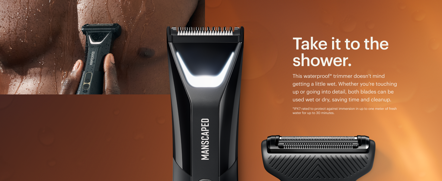 manscaped lawn mower groin body hair trimmer clipper foil travel