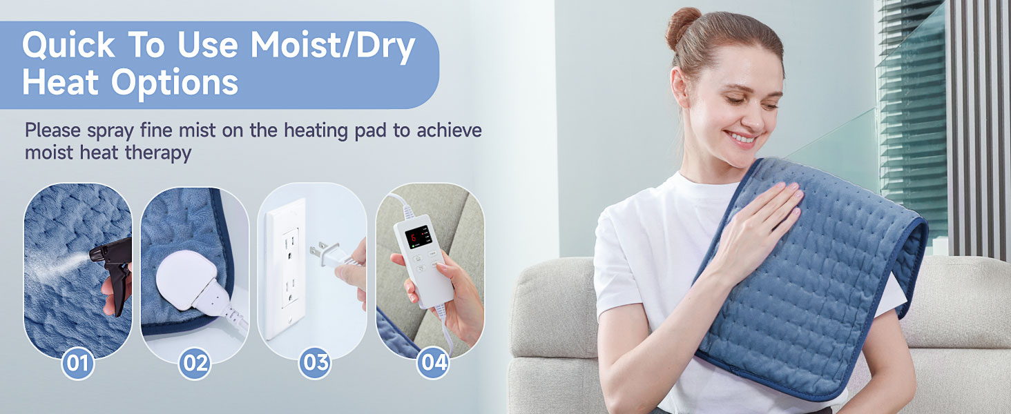 heating pad for back pain relief