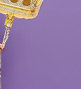 3Pcs Crown Gold Foil Balloon Decorations - Crown Shape Balloons Gold Birthday Decorations Gold Fo...