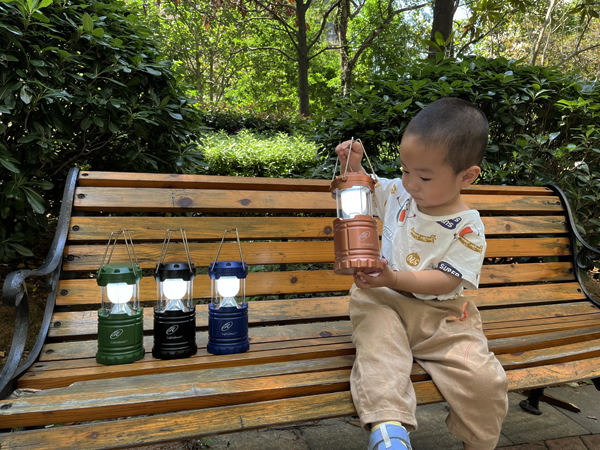 MalloMe Lanterns Battery Powered LED Portable Camp Tent Lamp Light Operated at Home, Indoor,