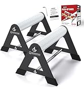 Mochantum Push Up Bar - Heavy-Duty Stainless Steel Pushup Stands with Non-Slip Base, 500LB Capaci...
