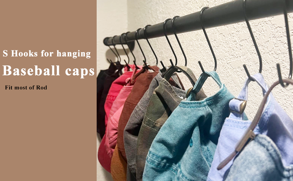 s hooks for hanging hat