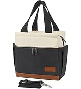Joymee Lunch Box for Men Insulated Lunch Bag Women with Shoulder Strap Reusable Leakproof Large S...