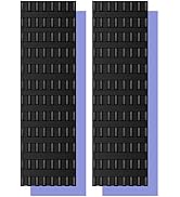 PCIe NVMe M.2 SSD Heatsinks Cooler with Thermal Pad (2 Pack )