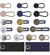 18PCS Button Extenders for Jeans, Pants Waist Button Extender for Women Men, Ceryvop Jeans Button...