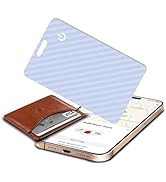 Vrebrey Wallet Tracker Card, Slim Rechargeable Bluetooth Item Locator, Smart Finder Compatible wi...