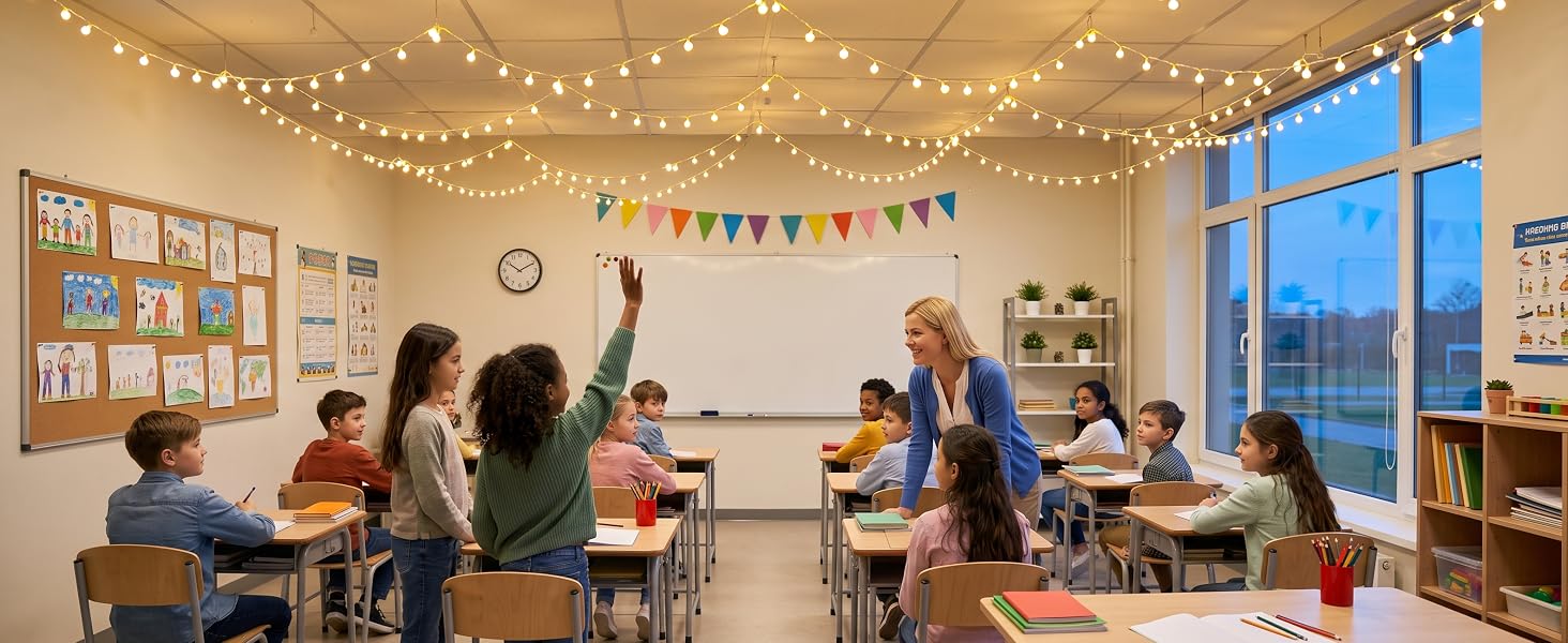 classroom lights