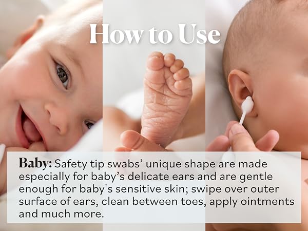 How to Use Sky Organics Organic Baby Cotton Swabs