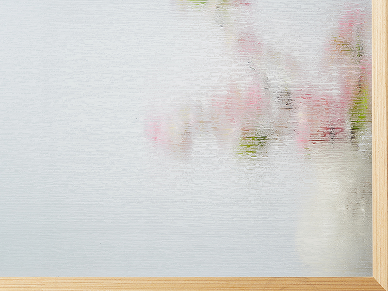 rain patterned glass film