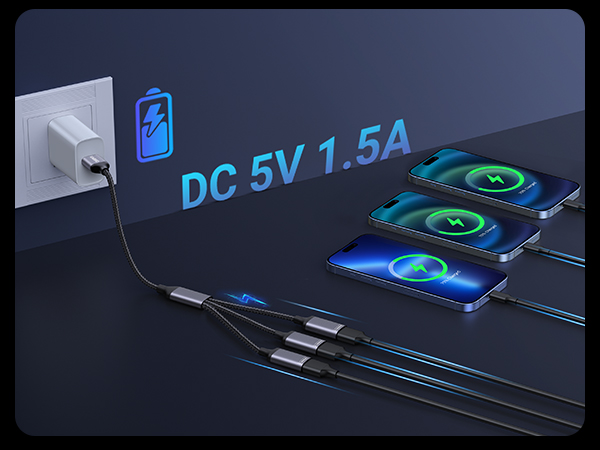 USB splitter for iPhone