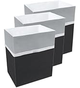 Clean Cubes 13 Gallon Disposable Trash Cans (3-Pack). Reusable Garbage and Recycling Bins for Par...
