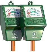Antonki 2 Pack Soil Moisture Meter, Plant Water Meter for Gardening, Farming, Soil Tester Hygrome...