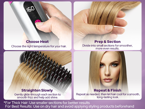 heated comb