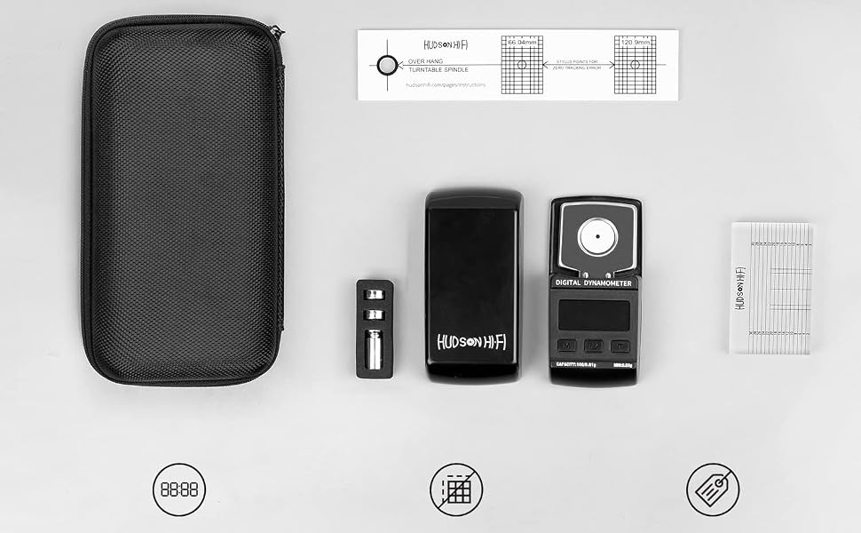 Deluxe Cart Kit, Cartridge alignment kit for Turntable