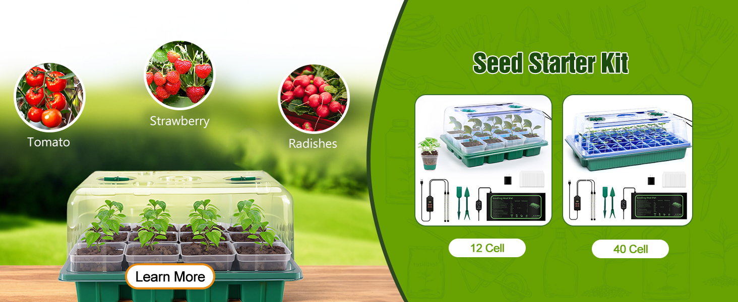 Seed starter tray