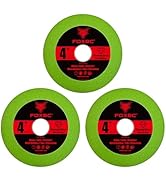 FOXBC 4 Inch Glass Cutting Disc for Angle Grinders, Diamond Multi-Material Cut Off Wheel, 7/8" Ar...
