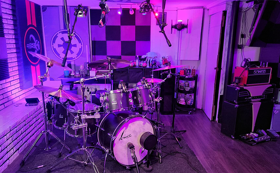 RGB flood light for DJ party