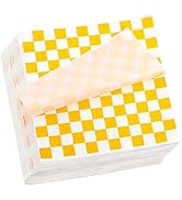 Fasmov 1000 Sheets 12 x 12 inches Sandwich Paper Deli Basket Liner Wrap Food Basket Liners Wrappi...