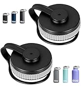 2Pcs Replacement Lid for Hydro Flask Wide Mouth 12, 16, 18, 32, 40 oz Water Bottles, Wide Mouth L...
