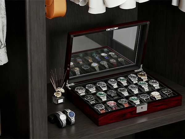 21-Slot Watch Cases