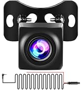 Inefala Upgrade AHD 1080P Backup Camera for Protable Car Stereo, 4 Pin Camera for Car Stereo 2.5m...
