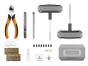 tire repair kit for flat tire fix punctures tire plug kit tool gifts for women mom her girls