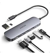 Anker USB C Hub, 7-in-1 Multi-Port USB Adapter for Laptop/Mac, 4K@60Hz USB C to HDMI Splitter, 85...