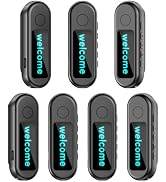 Super Mini Walkie Talkies, Small Clip-On Two Way Radio with LED Screen, Portable Walkie Talkie wi...