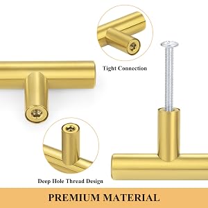 gold handles for cabinet