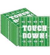 40PCS Football Paper Napkins 13 x 13 Inches Luncheon Napkins Cocktail Napkins Disposable Sports T...