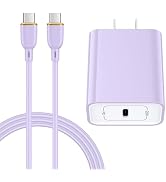 USB C Fast Charger for Samsung A36 A17 A56 5G A16 A26 S25 S24 A15 A55, 20W Type C Super Fast Wall...