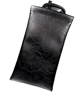 Soft Sunglasses case | Large Glasses Case Holder - Eyeglass Pouch Squeeze Top | Glasses pouch Lig...