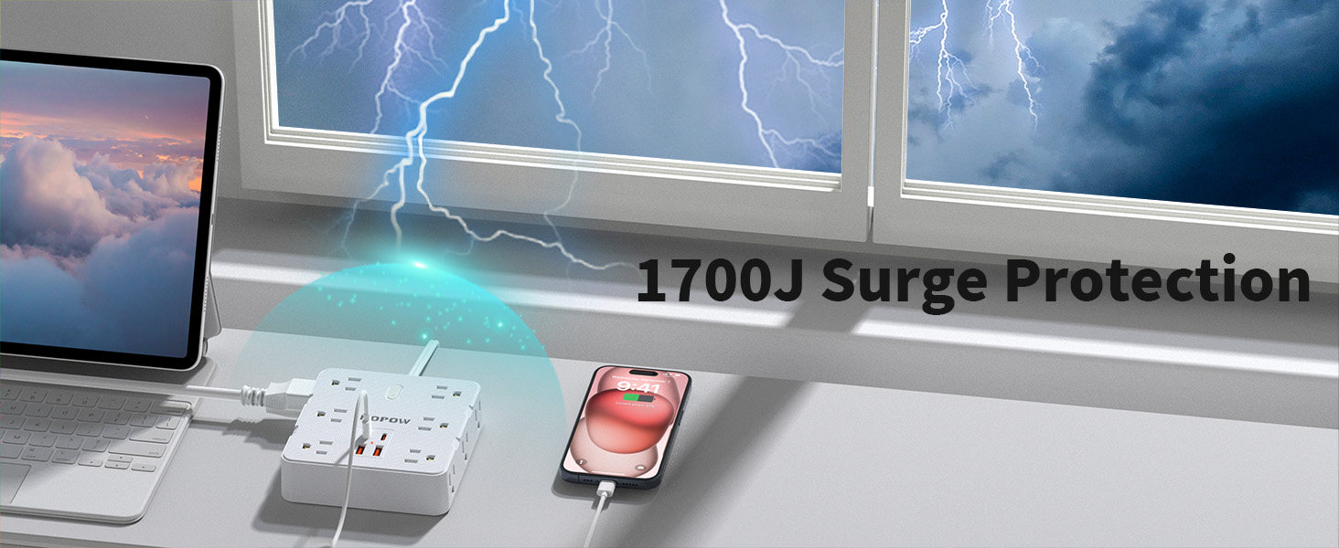 1700J Surge Protection