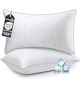 COZSINOOR Bed Pillows Queen Size - Breathable Premium Down Alternative Pillows Set of 2 for Side,...