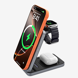 3-in-1 Magnetic Wireless Charger