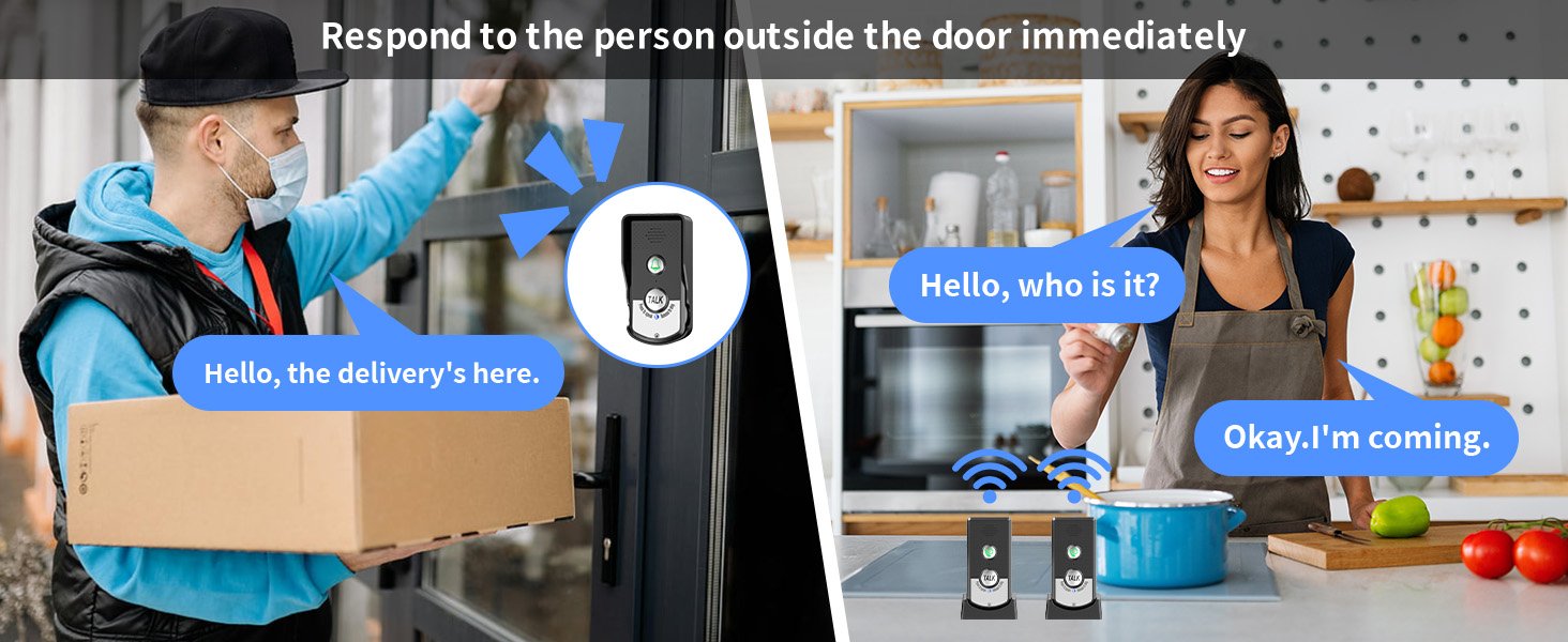 wireless doorbell for houes