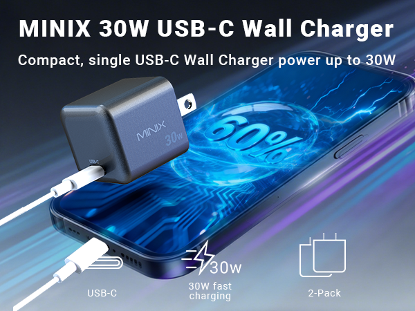 30W Wall Charger 2pc
