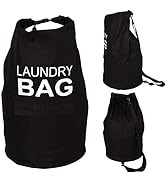 Kimmama Black Laundry Backpack