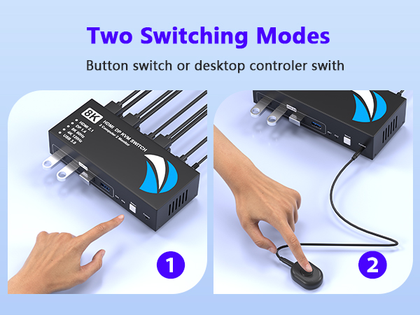 kvm switch 2 monitors 2 computers display port